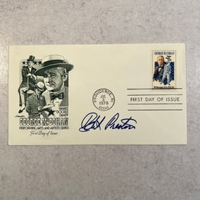 Robert Preston Autographed First Day Cover