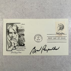 Burt Reynolds Autographed Photo and First Day Cover