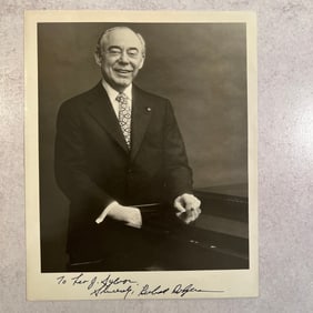 Richard Rodgers Autographed Photo