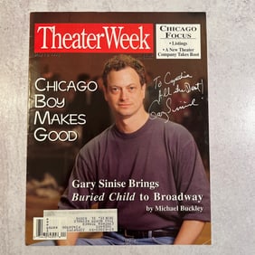 Gary Sinise Autographed Magazine
