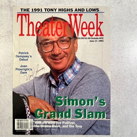 Neil Simon Autographed Magazine