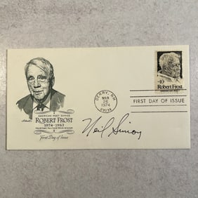 Neil Simon Autographed First Day Cover