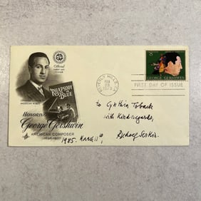 Rudolf Serkin Autographed First Day Cover