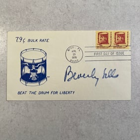 Beverly Sills Autographed First Day Cover