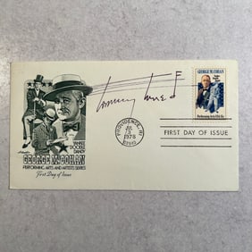 Tommy Tune Autographed First Day Cover