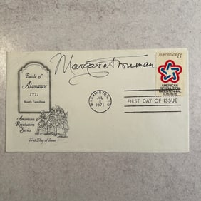 Margaret Truman Autographed First Day Cover