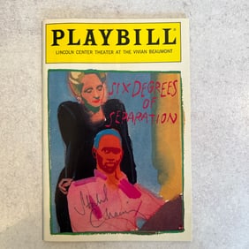 Stockard Channing Autographed Playbill - Six Degrees of Separation