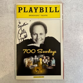 Billy Crystal Autographed Playbill