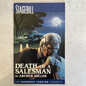 Brian Dennehy Autographed Stagebill - Death of a Salesman