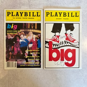 Daniel Jekins Autographed Playbills - Big