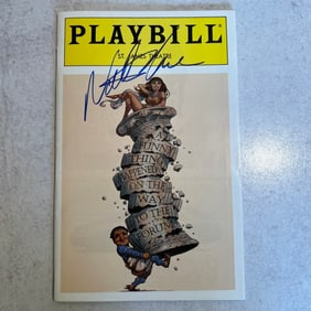Nathan Lane Autographed Playbill - A Funny Thing Happened on the Way to the Forum