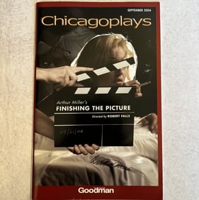 Arthur Miller Autographed Program - Finishing the Picture