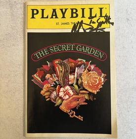 Mandy Patinkin Autographed Playbill - The Secret Garden