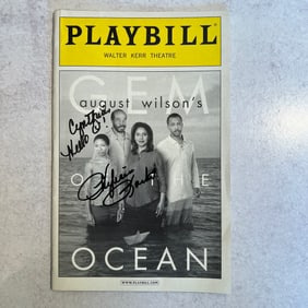 Phylicia Rashad Autographed Playbill - Gem of the Ocean