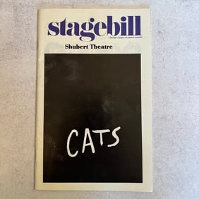 Calvin Remsberg Autographed Stagebill - Cats