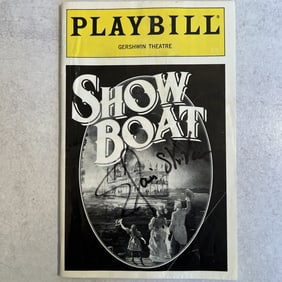 Elaine Stritch Autographed Playbill - Show Boat