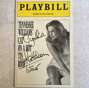 Kathleen Turner Autographed Playbill - Cat on a Hot Tin Roof