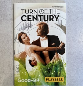 Tommy Tune Autographed Playbill - Turn of the Century