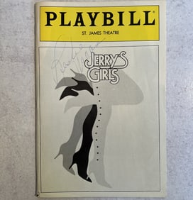 Leslie Uggams Autographed Playbill - Jerry's Girls