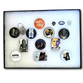 2013 Obama Inaugural Buttons Pins and Keychain