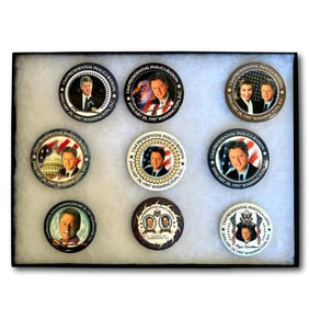 1997 Clinton Inaugural Buttons