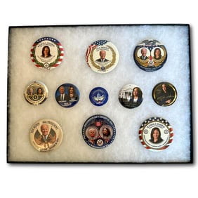 2021 Joe Biden Kamala Harris Inauguration Buttons