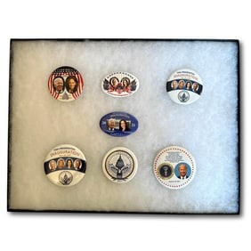 2021 Joe Biden Kamala Harris Inauguration Buttons Collection