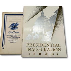 1953 Official Presidential Inauguration Program