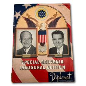 1977 Inaugural Invitation and Program with Photograph