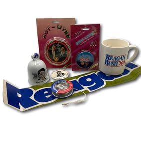 Reagan Bush Memorabilia Including Yoyo