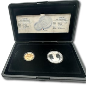 Gold and Silver Commemorative Coin set