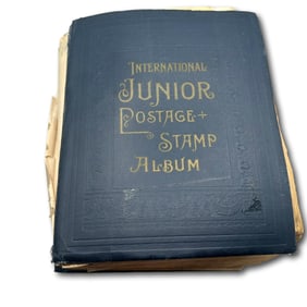 Huge International Junior Stamp Album - Including 1800's Stamps