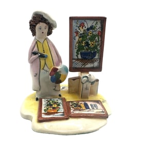 Charming Lino Zampiva Figurine for the Artist