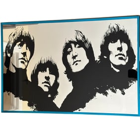 The Beatles Rubber Soul Mirror in Original Box