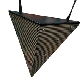Vintage Wendy Stevens Pyramid Purse - Hand Signed