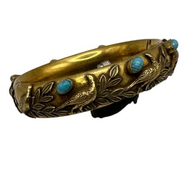 Group of Gold Filled and Gold Plated Bangle Bracelets
