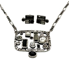 Patricia Locke Necklace and Earrings
