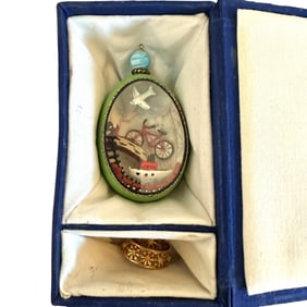 JBW Studios Collectible Decorative Egg Signed JBP