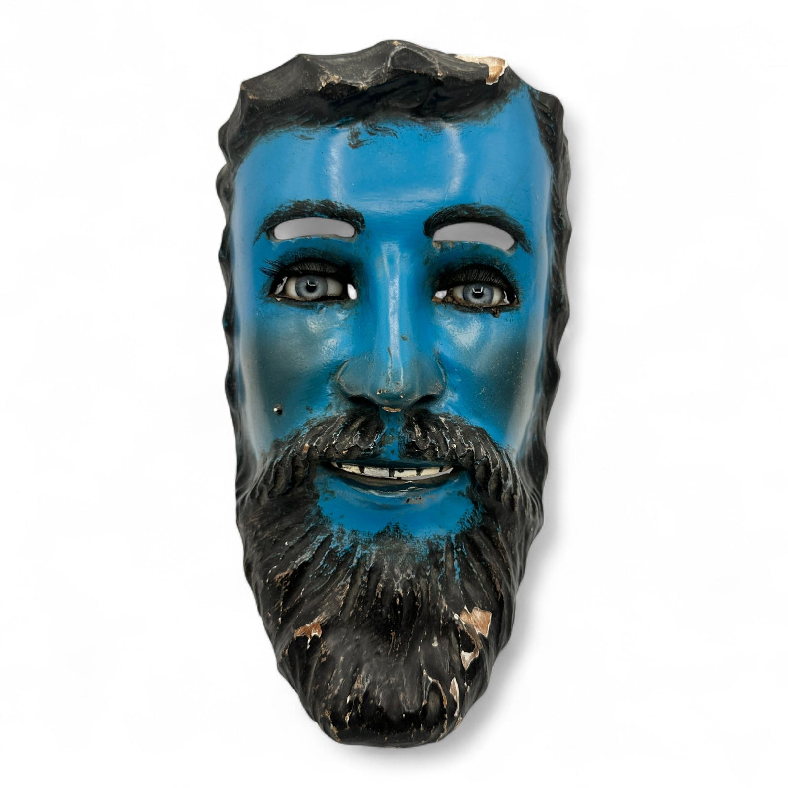 Vintage Mexican Dance Mask Carnival Santa Ana Tlaxcala (1 of 11)