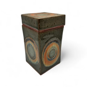 Tyrone Larson Art Pottery Lidded Box