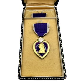 Purple Heart Medal in Original Box