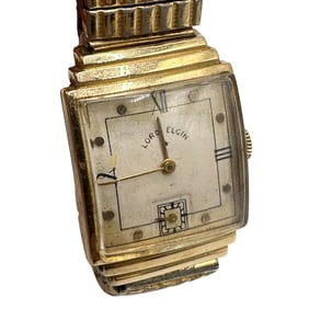 14K Gold Lord Elgin Art Deco Watch