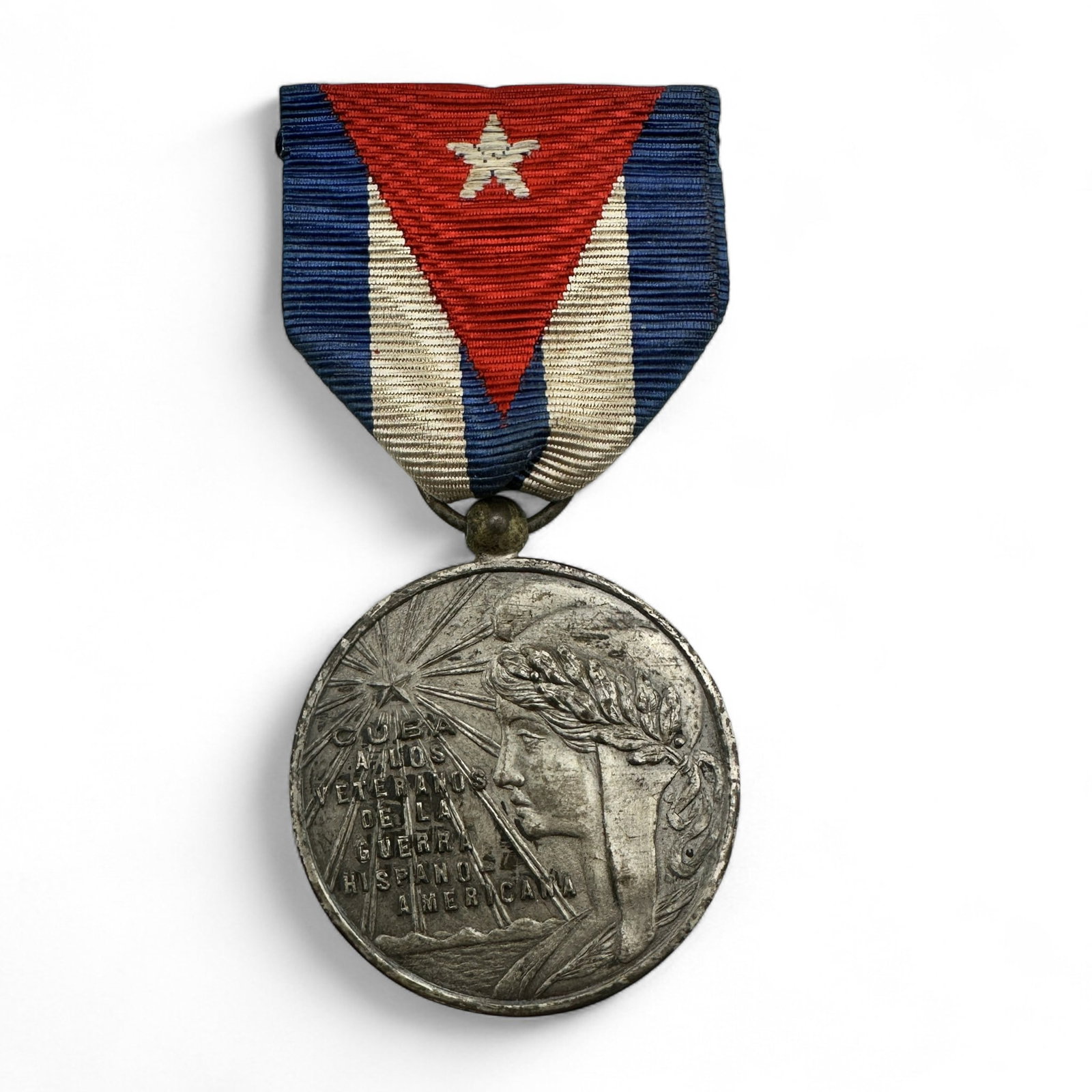 Cuban Veterans of the Spanish-American War Medal: Winning Bidders! To bypass LiveShipping, and use our In-House shipping service, please choose Self-Arranged Shipping at checkout. Refer to photos for additional condition information as they are a par