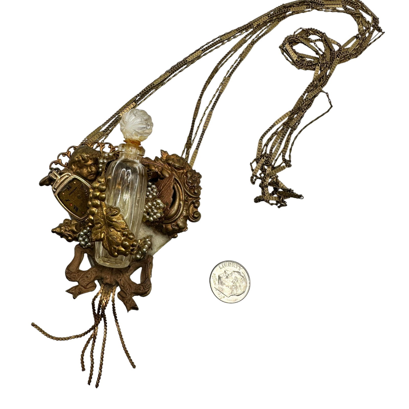 Maximal Art Couture Assemblage Necklace (1 of 6)