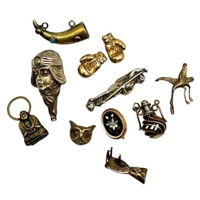 Antique Egyptiana, Antique Charms, Pieces and Parts