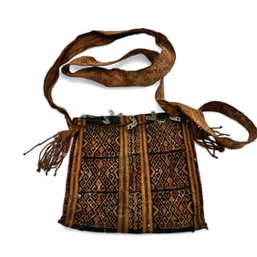 Chimu Inca Textile Bag or Coca Bag