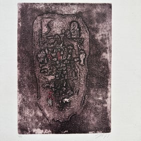 Jaroslav Serych Signed and Numbered Abstract Print