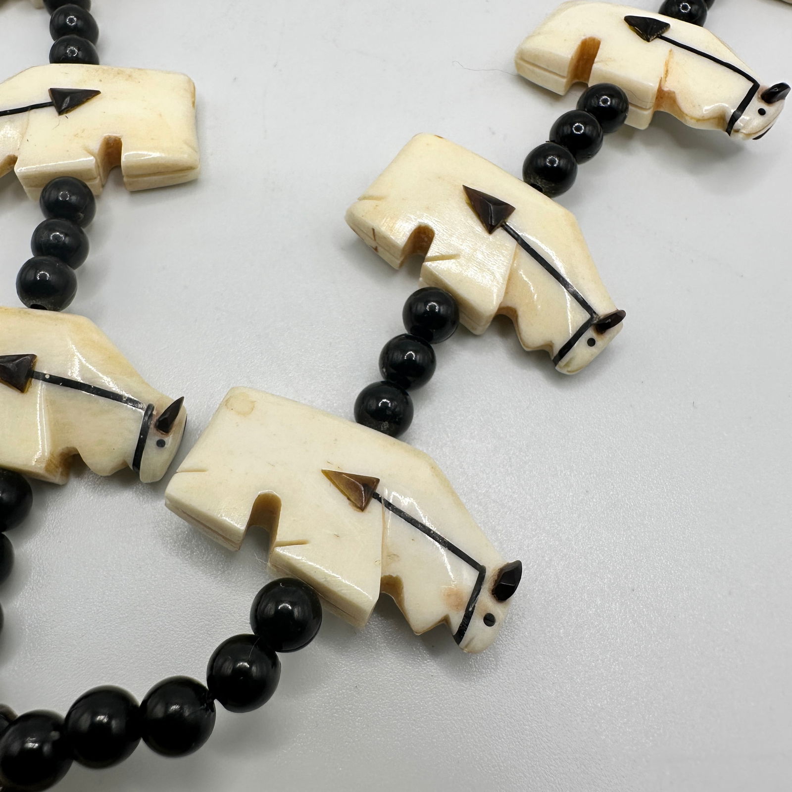 Native American Buffalo Necklace - 8