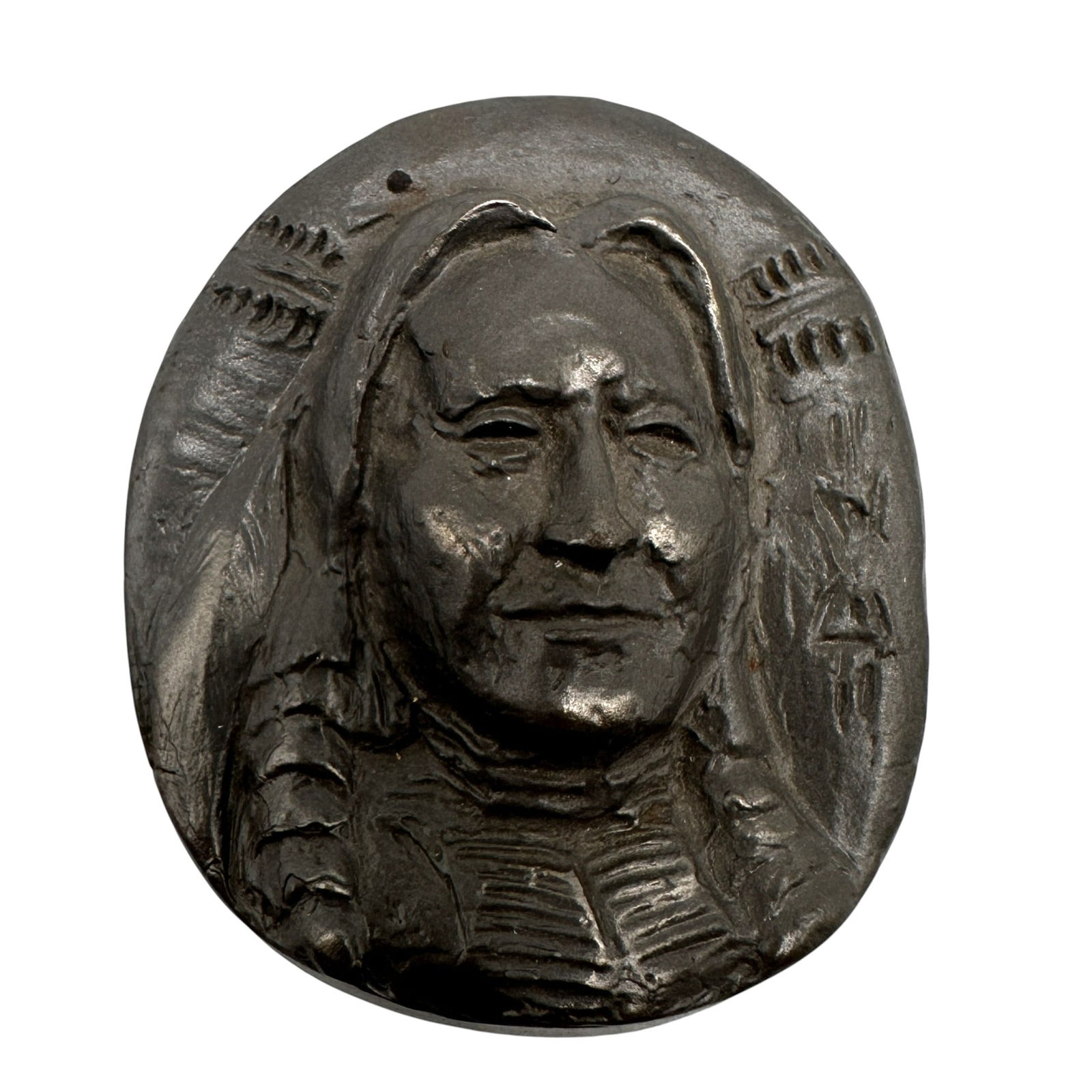 Chief Iron Shell Sioux Commemorative Token (1 of 6)