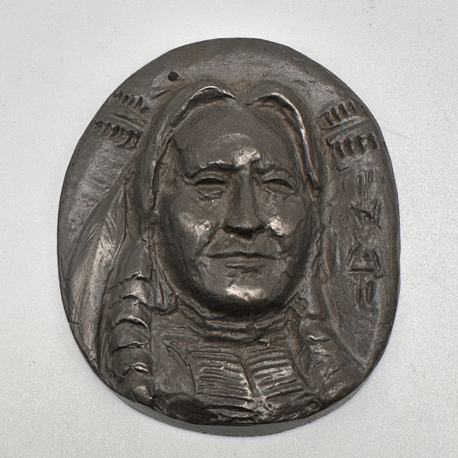Chief Iron Shell Sioux Commemorative Token - 3